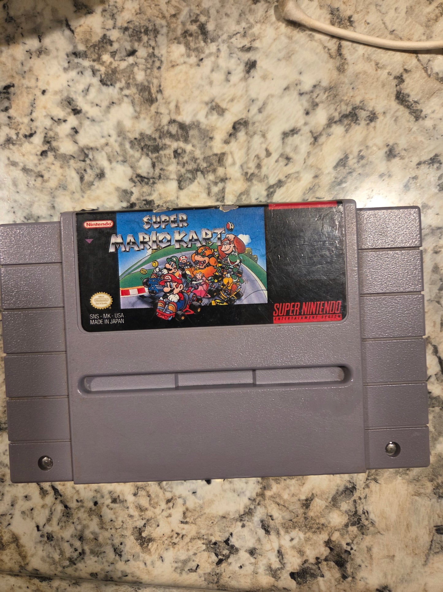 Super Mario Kart - Super Nintendo