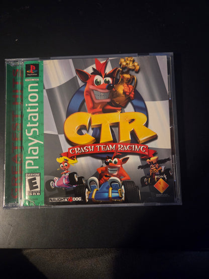 Crash Team Racing (Complete in Box) – PlayStation 1 (Greatest Hits)