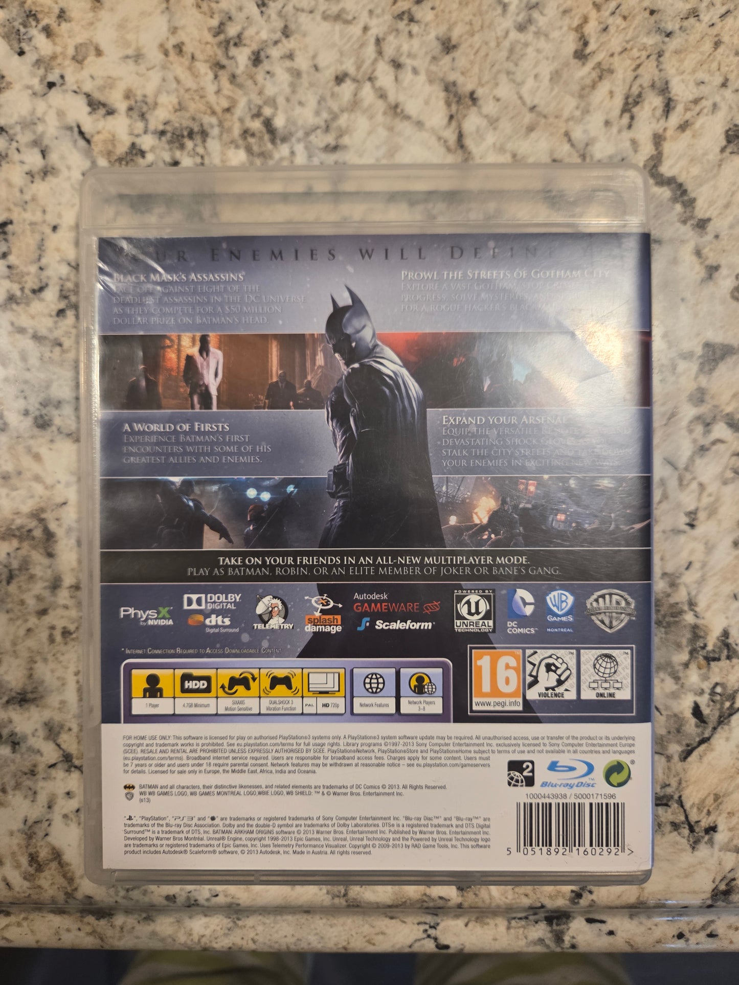 Batman: Arkham Origins (European Version / PAL) – PlayStation 3