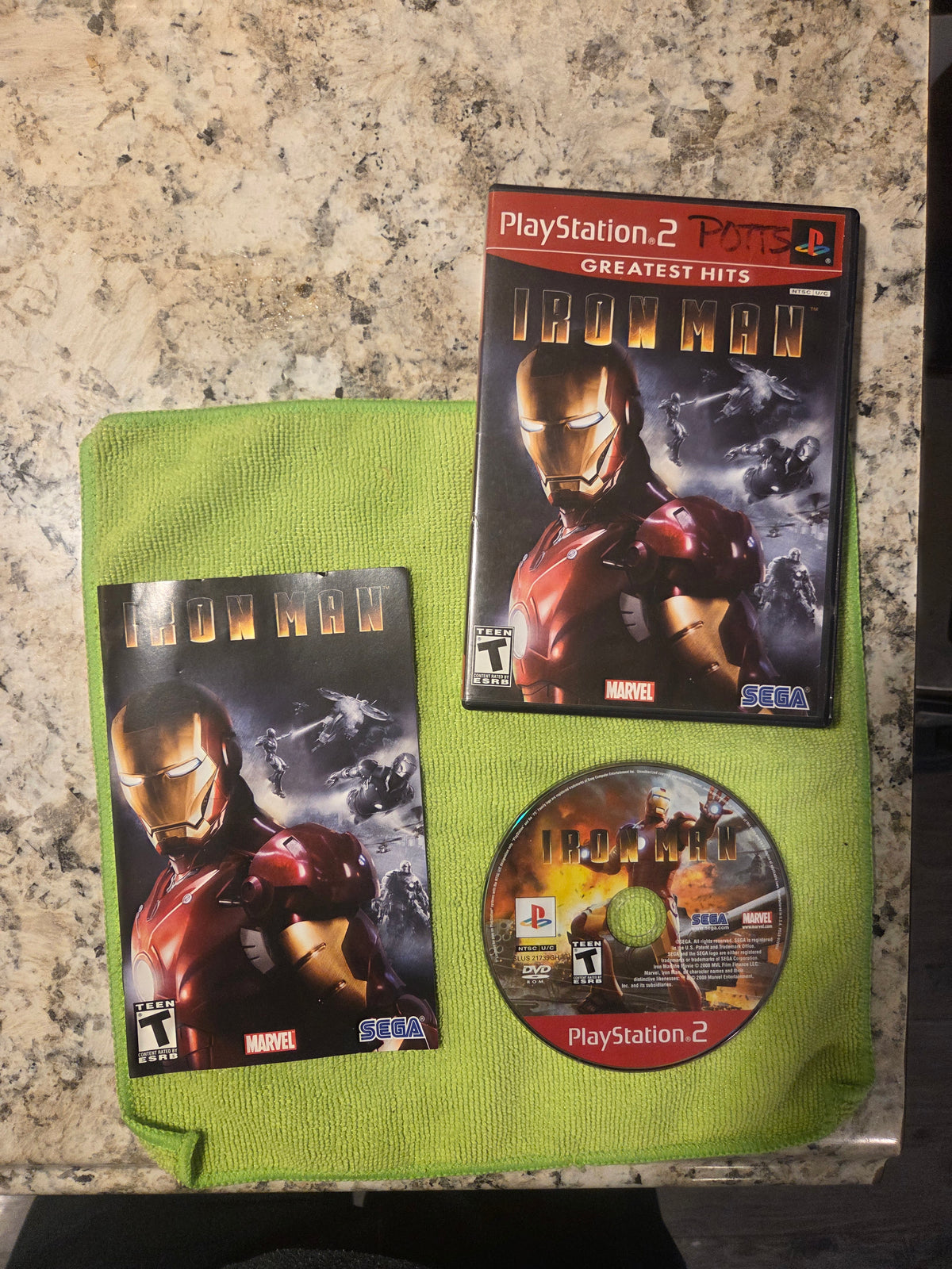 Iron Man (CIB) – PlayStation 2 (Greatest Hits)