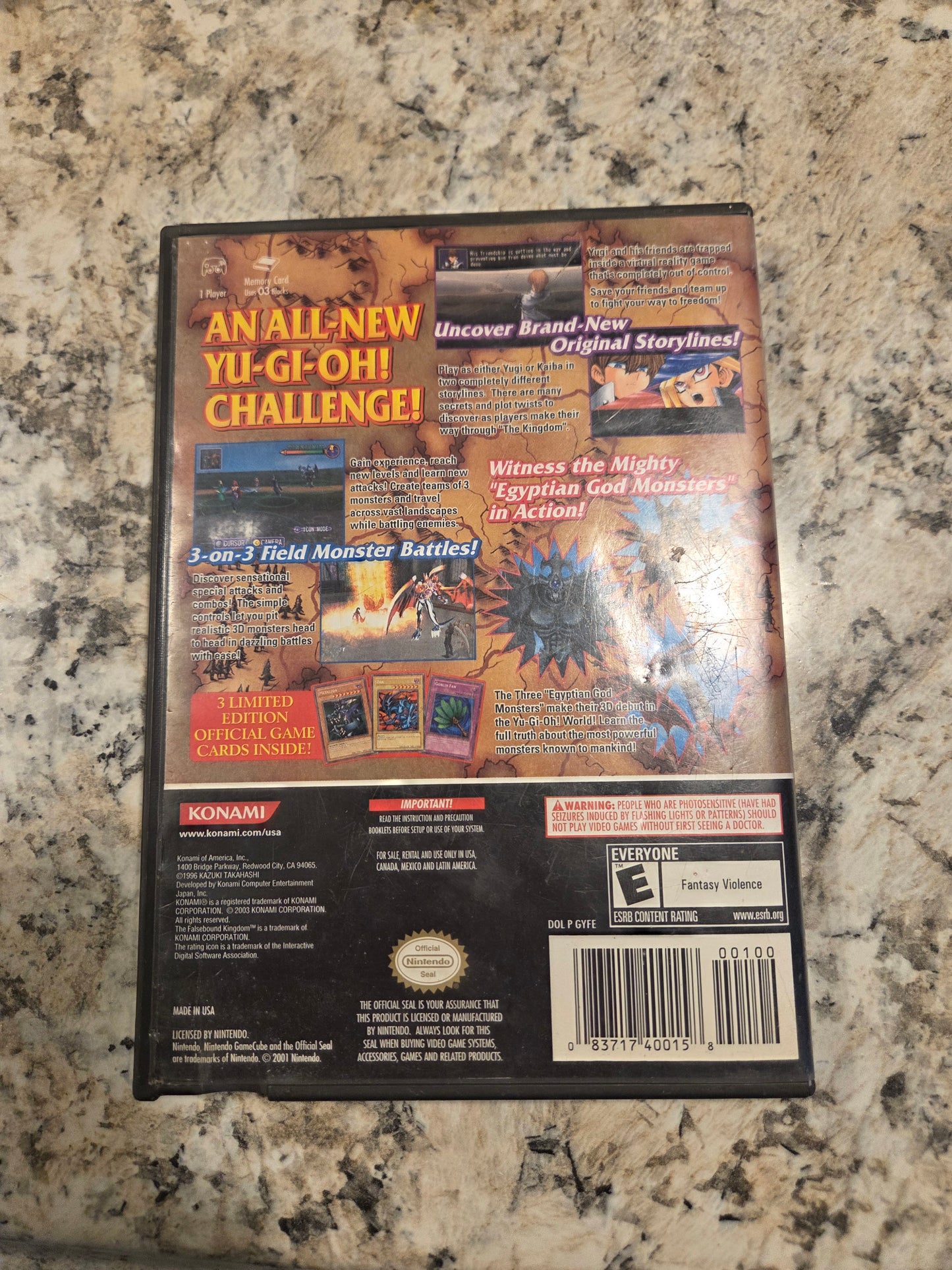 Yu-Gi-Oh: The Falsebound Kingdom - Nintendo Gamecube