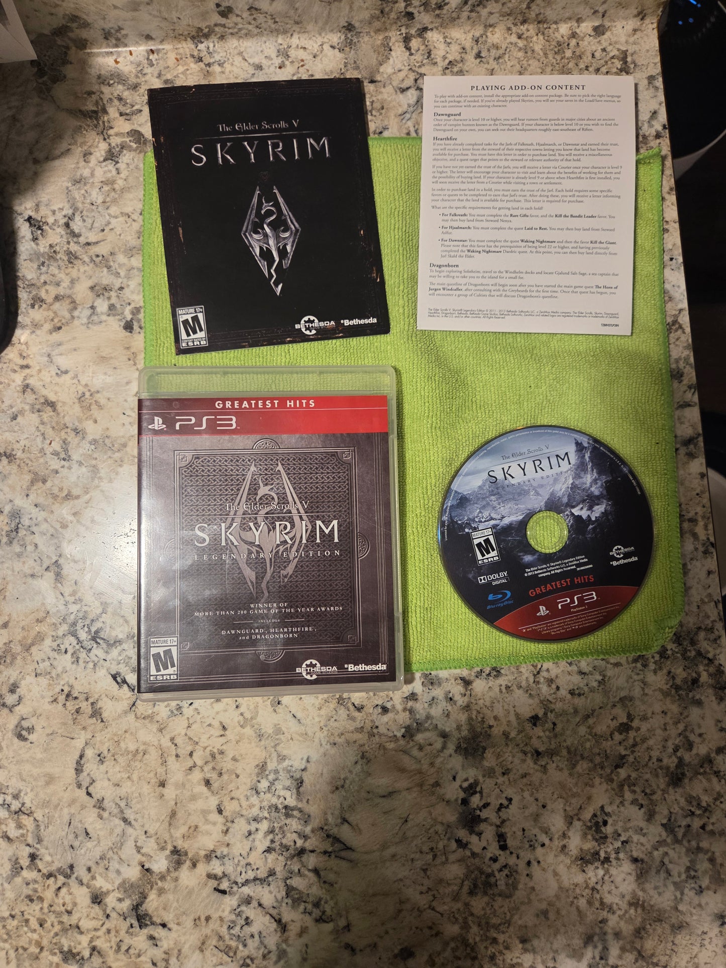 The Elder Scrolls V: Skyrim: Legendary Edition (CIB) – PlayStation 3