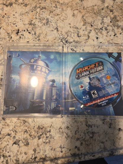 Ratchet & Clank: Tools of Destruction (Game & Case) – PlayStation 3 (Greatest Hits)
