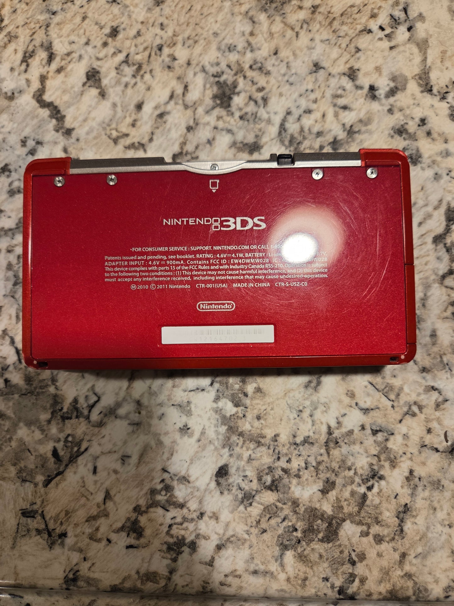 Nintendo 3DS – Red Flame