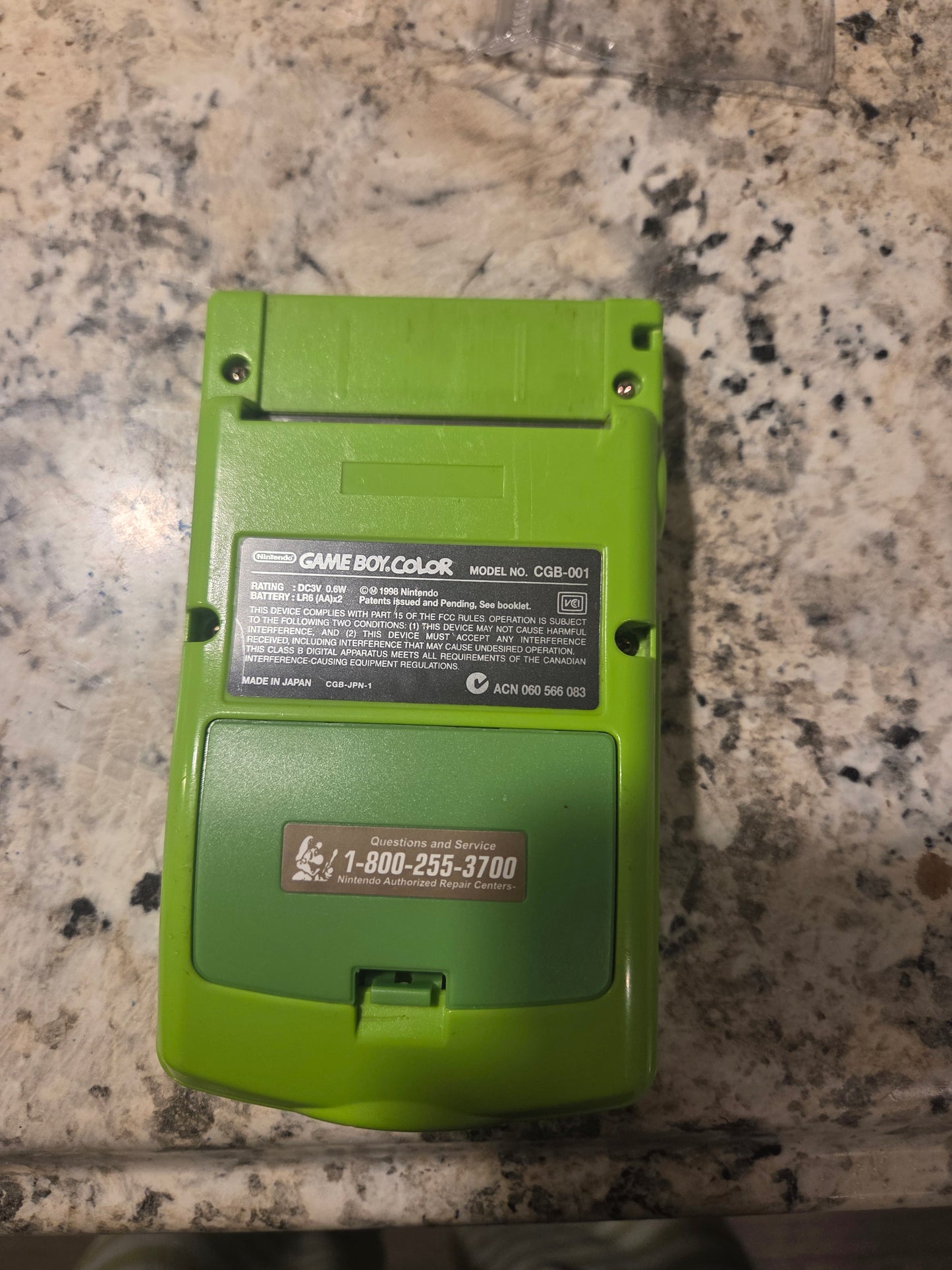 Game Boy Color – Kiwi Green