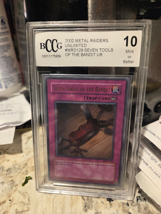 Seven Tools of the Bandit – BCCG Graded 10 Mint or Better