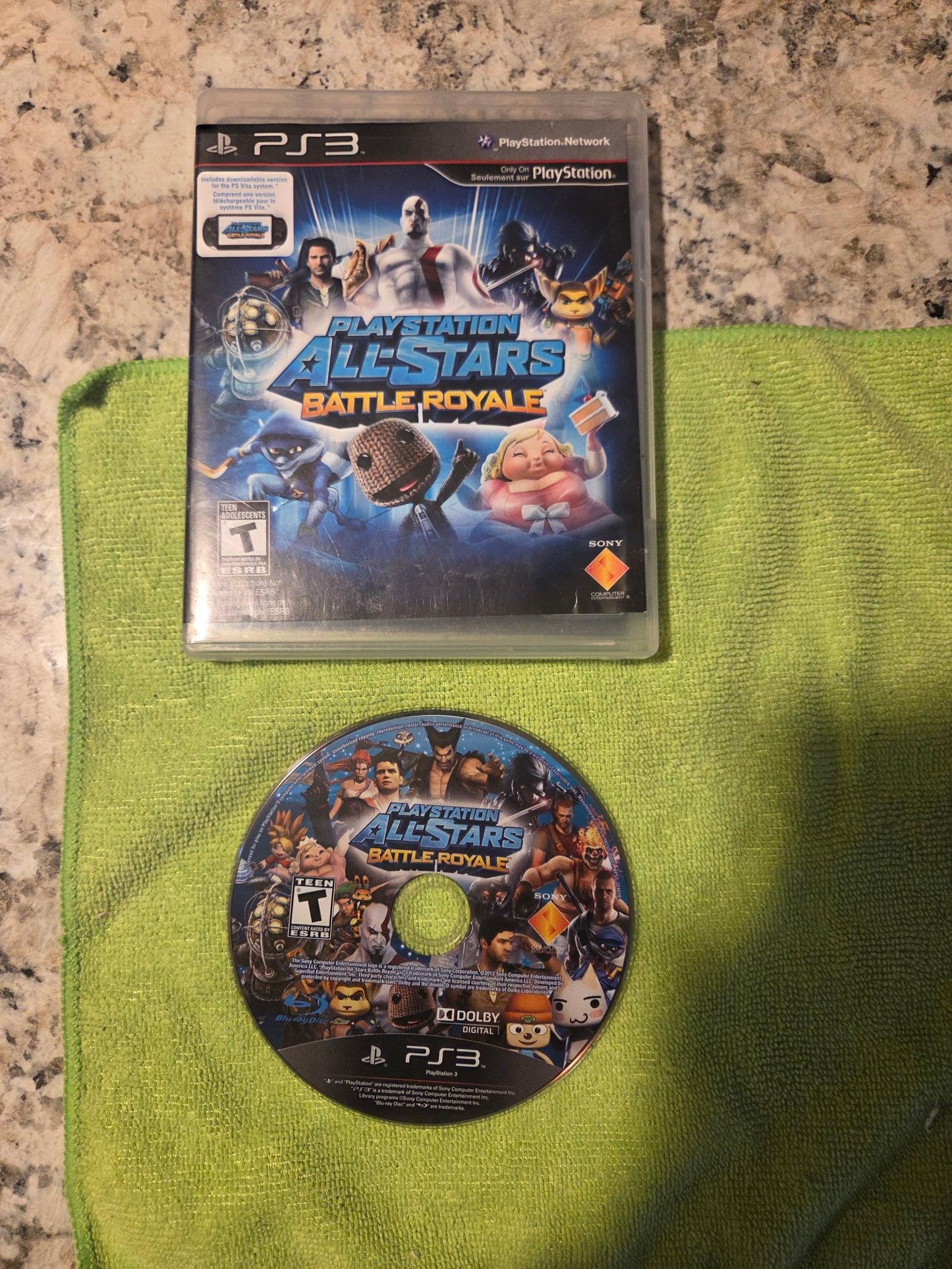 PlayStation All-Stars Battle Royale (Game & Case) – PlayStation 3