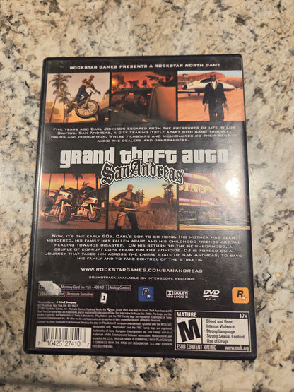 Grand Theft Auto: San Andreas - Playstation 2