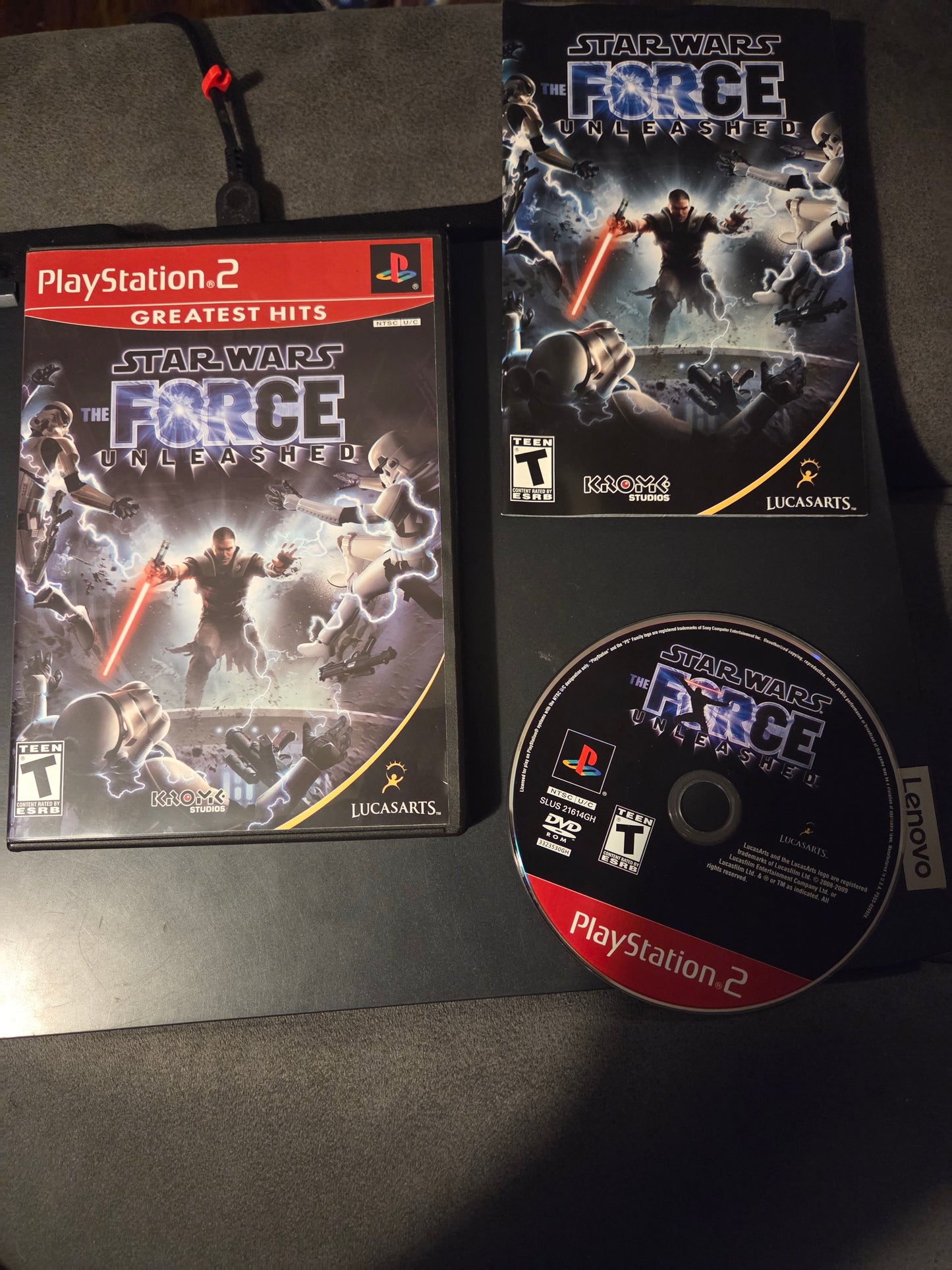 Star Wars: The Force Unleashed (CIB) – PlayStation 2 (Greatest Hits)