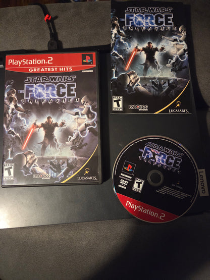 Star Wars: The Force Unleashed (CIB) – PlayStation 2 (Greatest Hits)