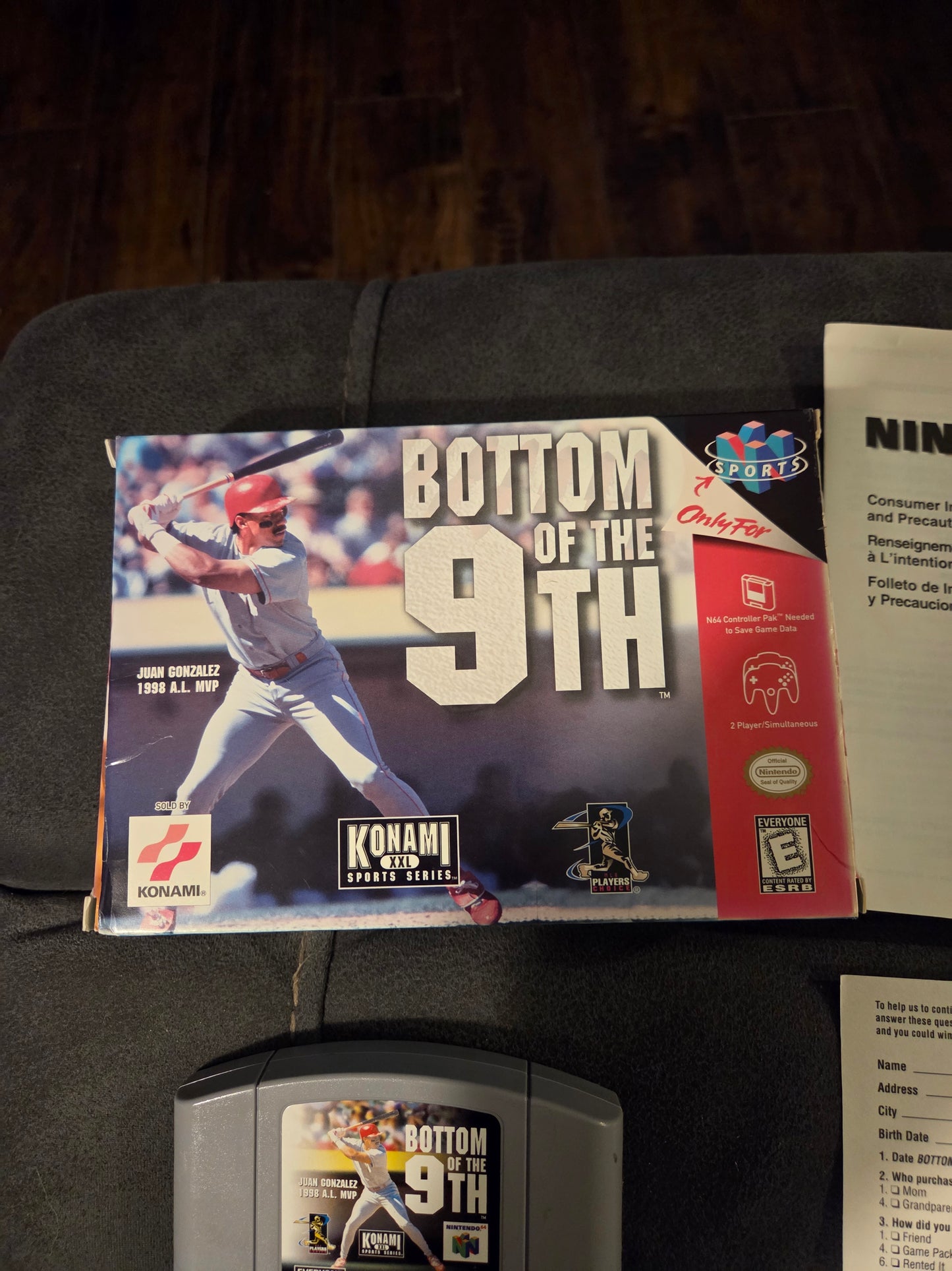 Bottom of the 9th (Complete in Box) – Nintendo 64