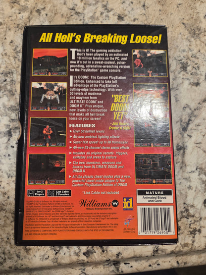 Doom – PlayStation 1 (Longbox Edition)