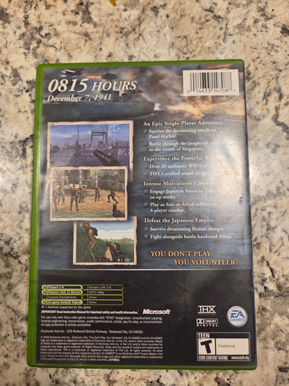 Medal of Honor: Rising Sun - Original Xbox