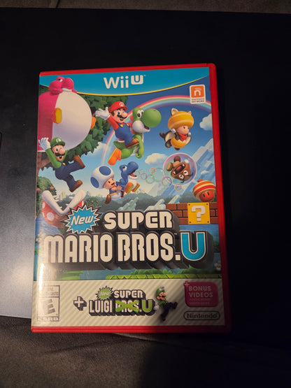New Super Mario Bros. U + New Super Luigi U (Complete in Box) – Nintendo Wii U