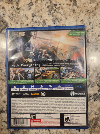 Watch Dogs 2 - Playstation 4