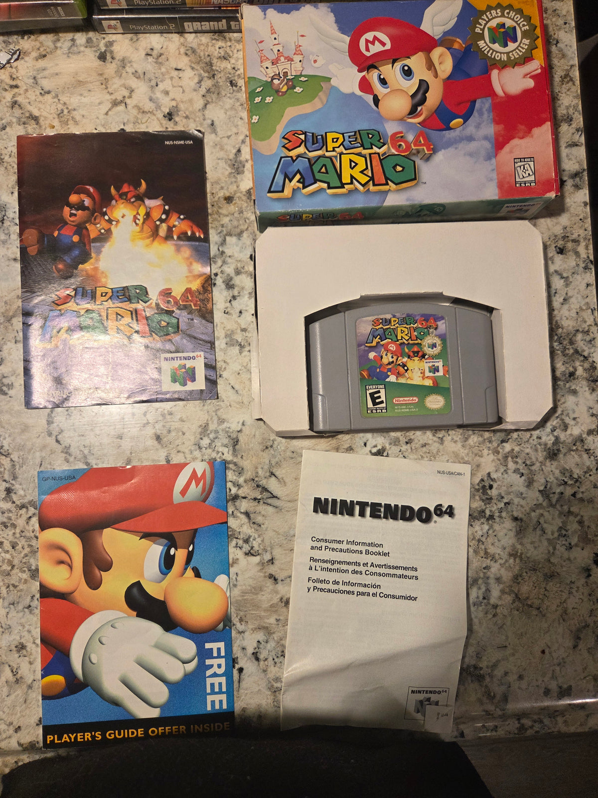 Super Mario 64 (CIB) – Nintendo 64 (Player's Choice)