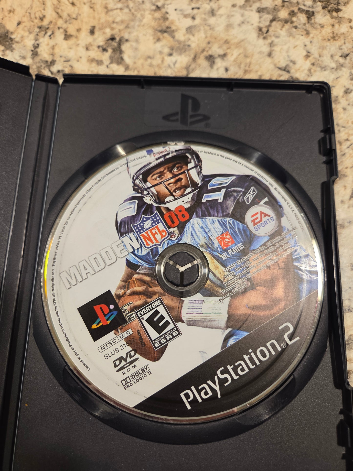 Madden NFL 08 (Game & Case) – PlayStation 2