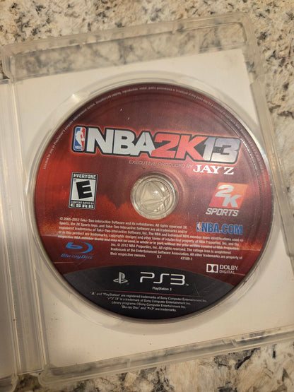NBA 2K13 (Game & Case) – Playstation 3