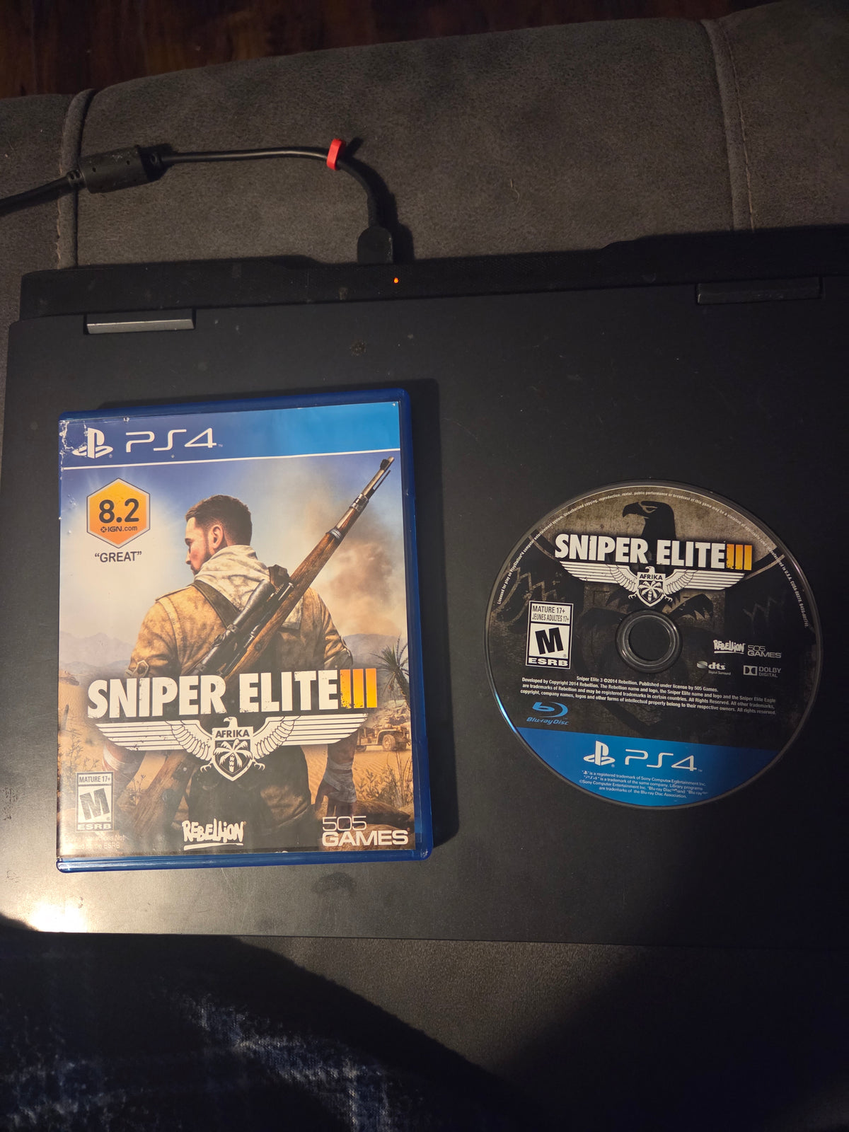 Sniper Elite III (Game + Case) – PlayStation 4