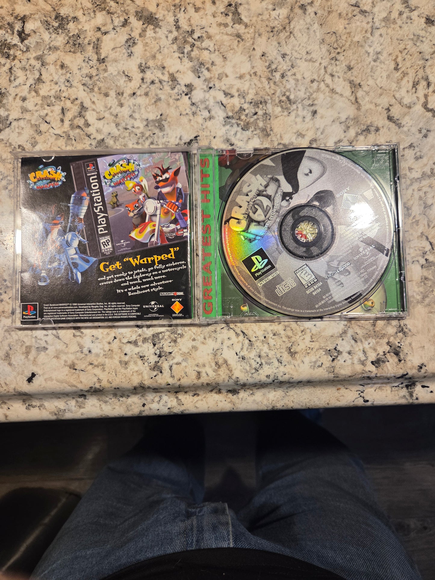 Crash Bandicoot 2: Cortex Strikes Back (Sony PlayStation 1, 1997)