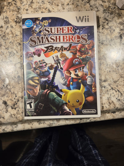 Nintendo Wii Console Bundle – Super Smash Bros Brawl