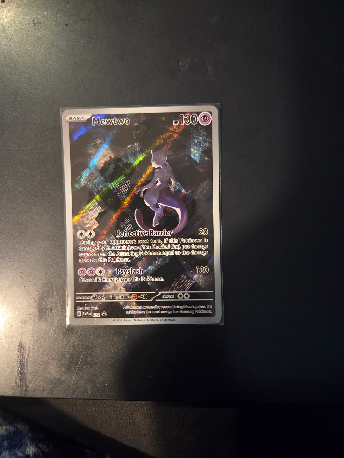 Mewtwo 052 – Scarlet & Violet Black Star Promo – Pokémon Card (Near Mint)
