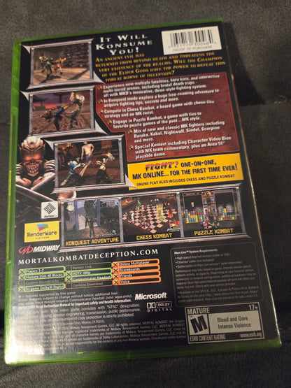 Mortal Kombat: Deception - Original Xbox