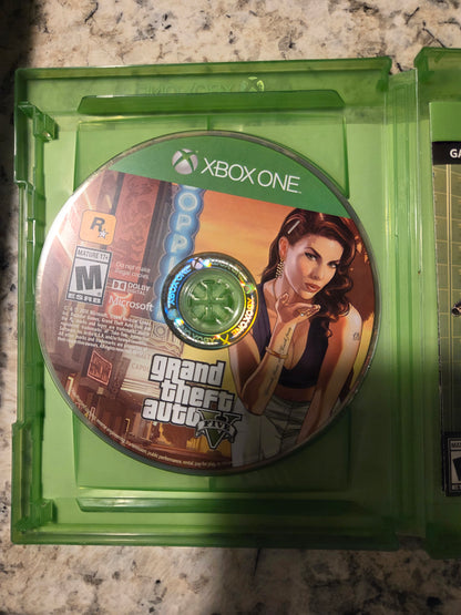 XBOX One Console Bundle with GTA V and Original Box