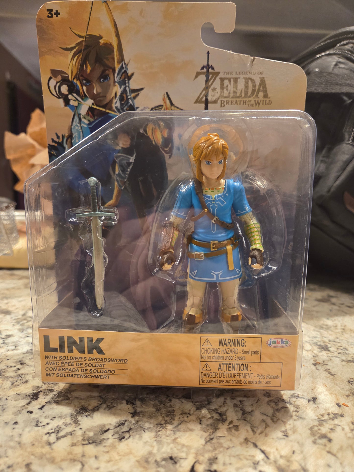 The Legend of Zelda Breath of the Wild with Soldiers Broad Sword Amiibo