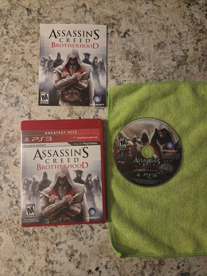 Assassin's Creed Brotherhood (CIB) – PlayStation 3 (Greatest Hits)