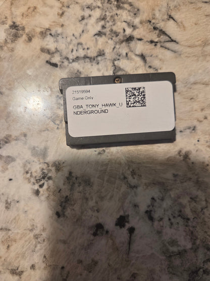 Tony Hawk’s Underground (GBA Version)