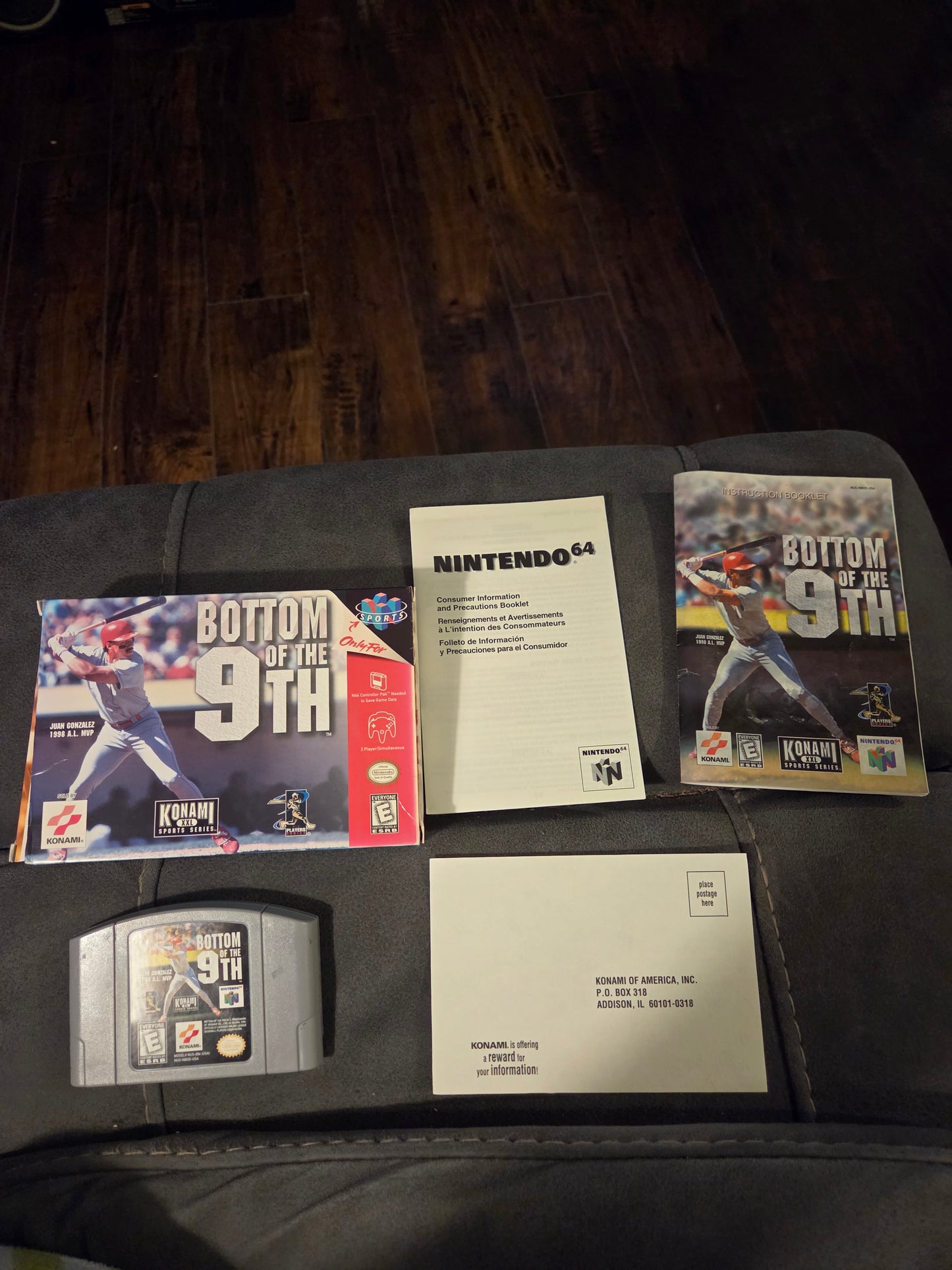 Bottom of the 9th (Complete in Box) – Nintendo 64