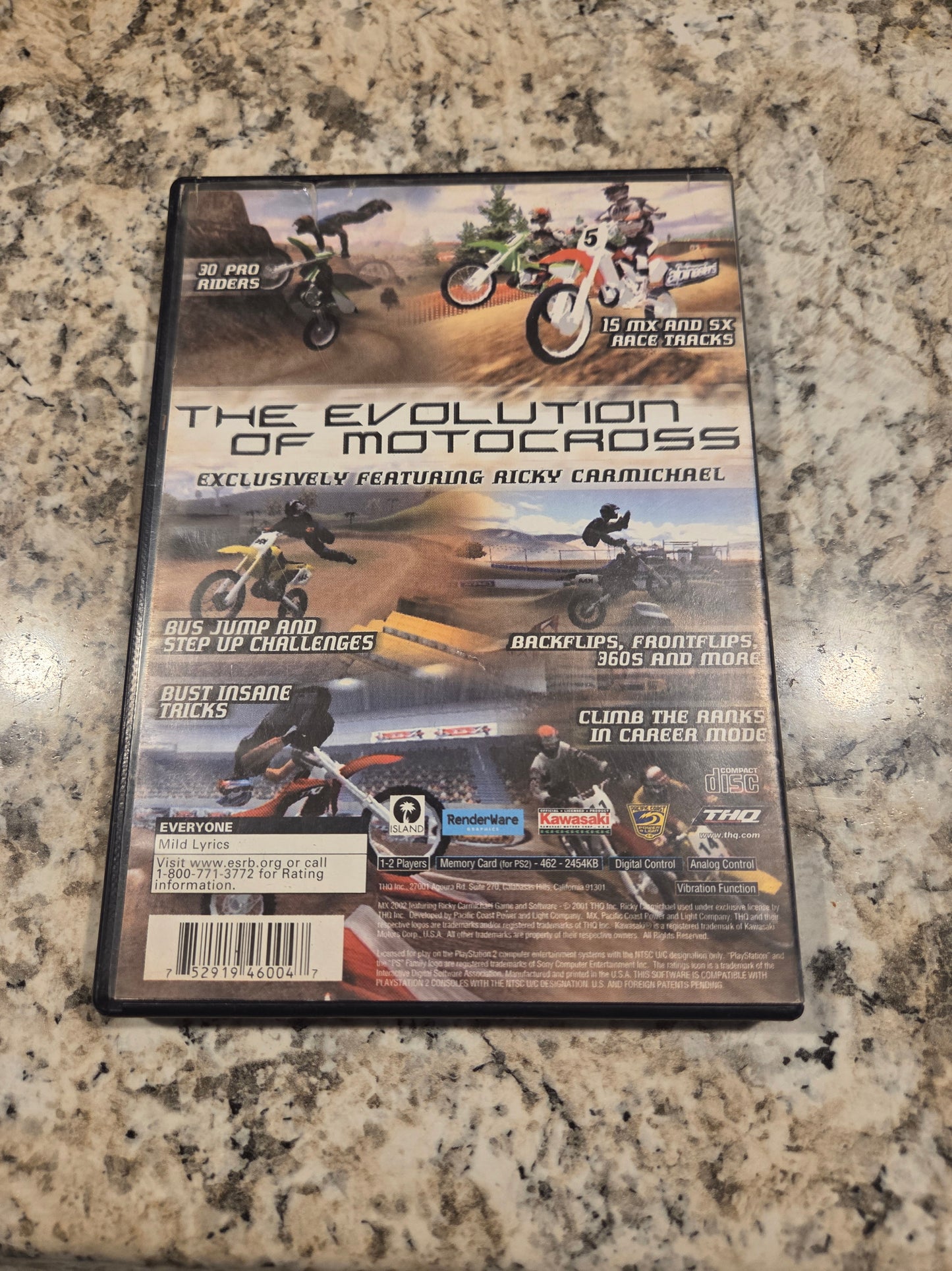 MX 2002 featuring Ricky Carmichael – PlayStation 2