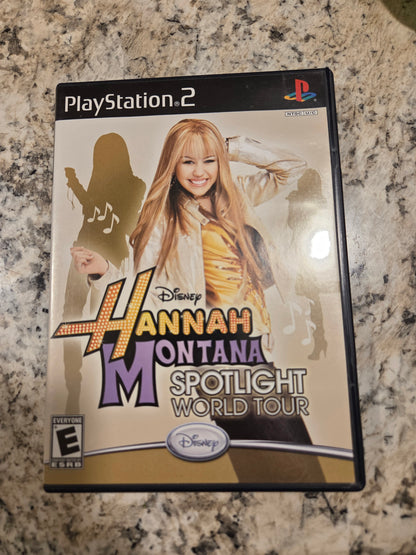 Hannah Montana: Spotlight World Tour (Complete in Box) – PlayStation 2