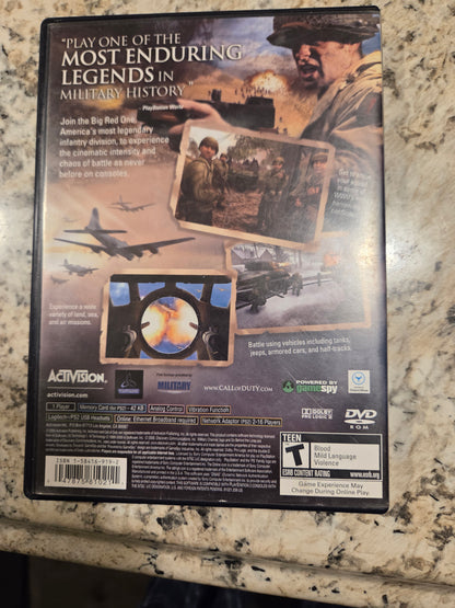 Call of Duty 2: Big Red One (PlayStation 2)