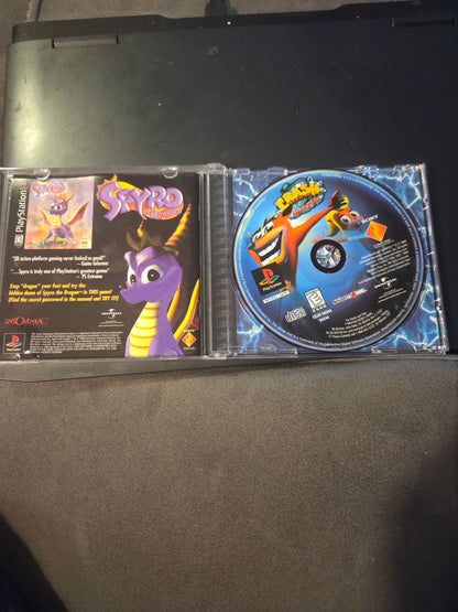 Crash Bandicoot: Warped (Complete in Box) – PlayStation 1 (Black Label)