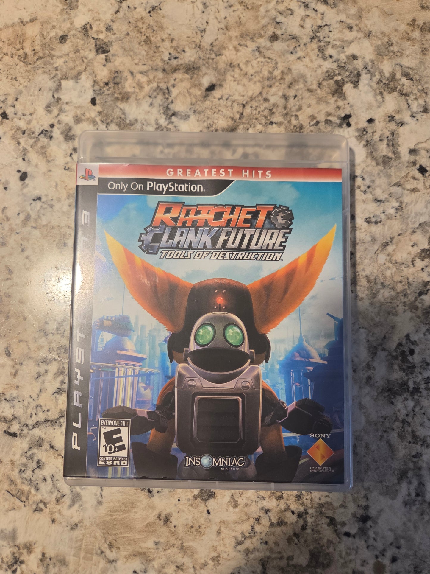 Ratchet & Clank: Tools of Destruction (Game & Case) – PlayStation 3 (Greatest Hits)