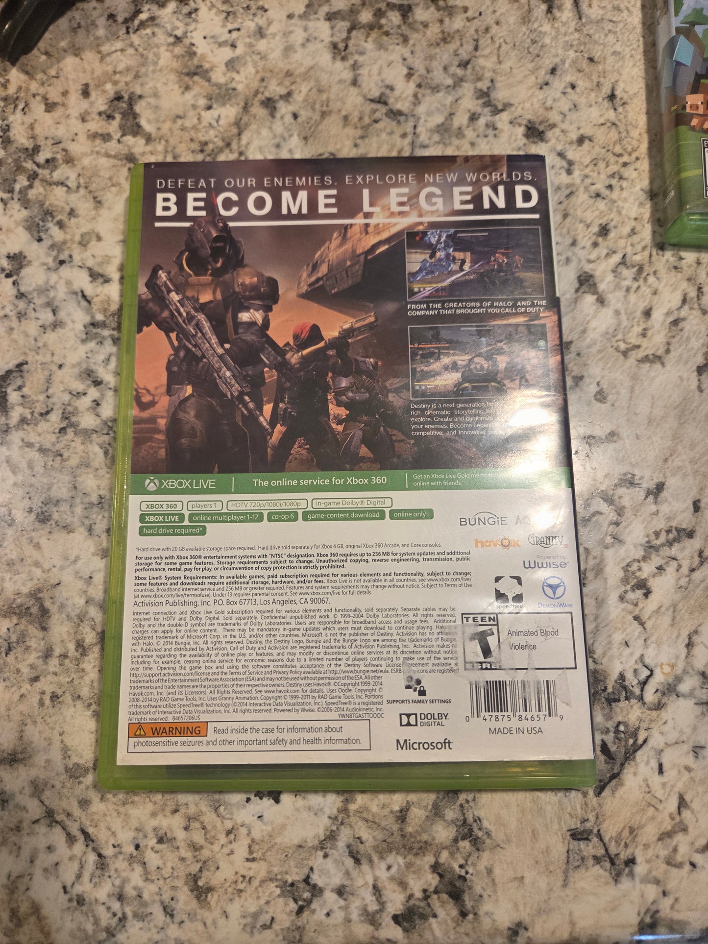 Destiny - Xbox 360