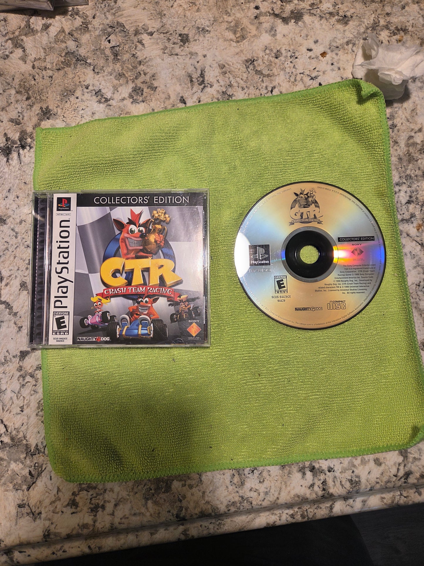 Crash Team Racing (Complete in Box) – PlayStation 1 (Collector's Edition)