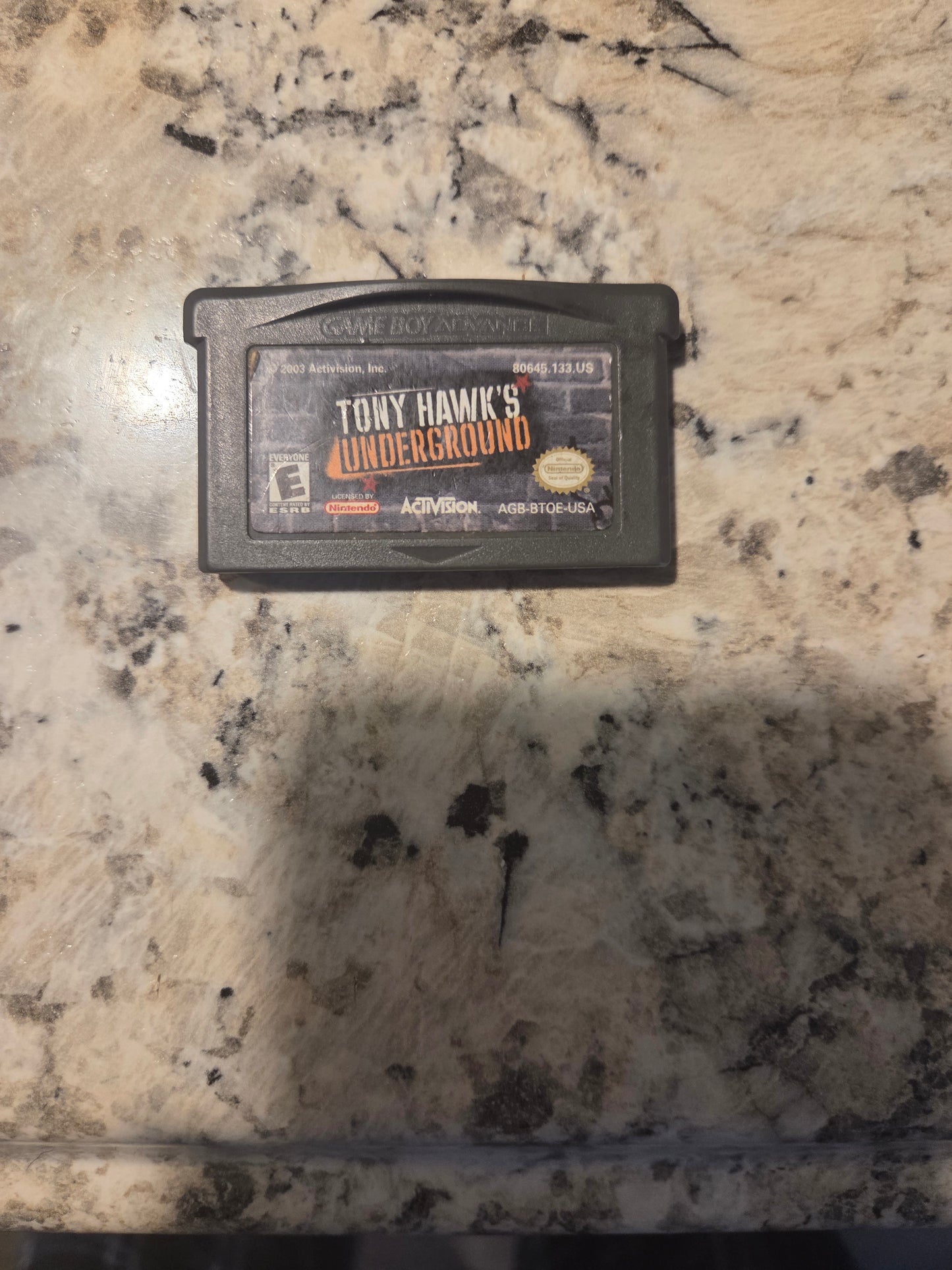 Tony Hawk’s Underground (GBA Version)