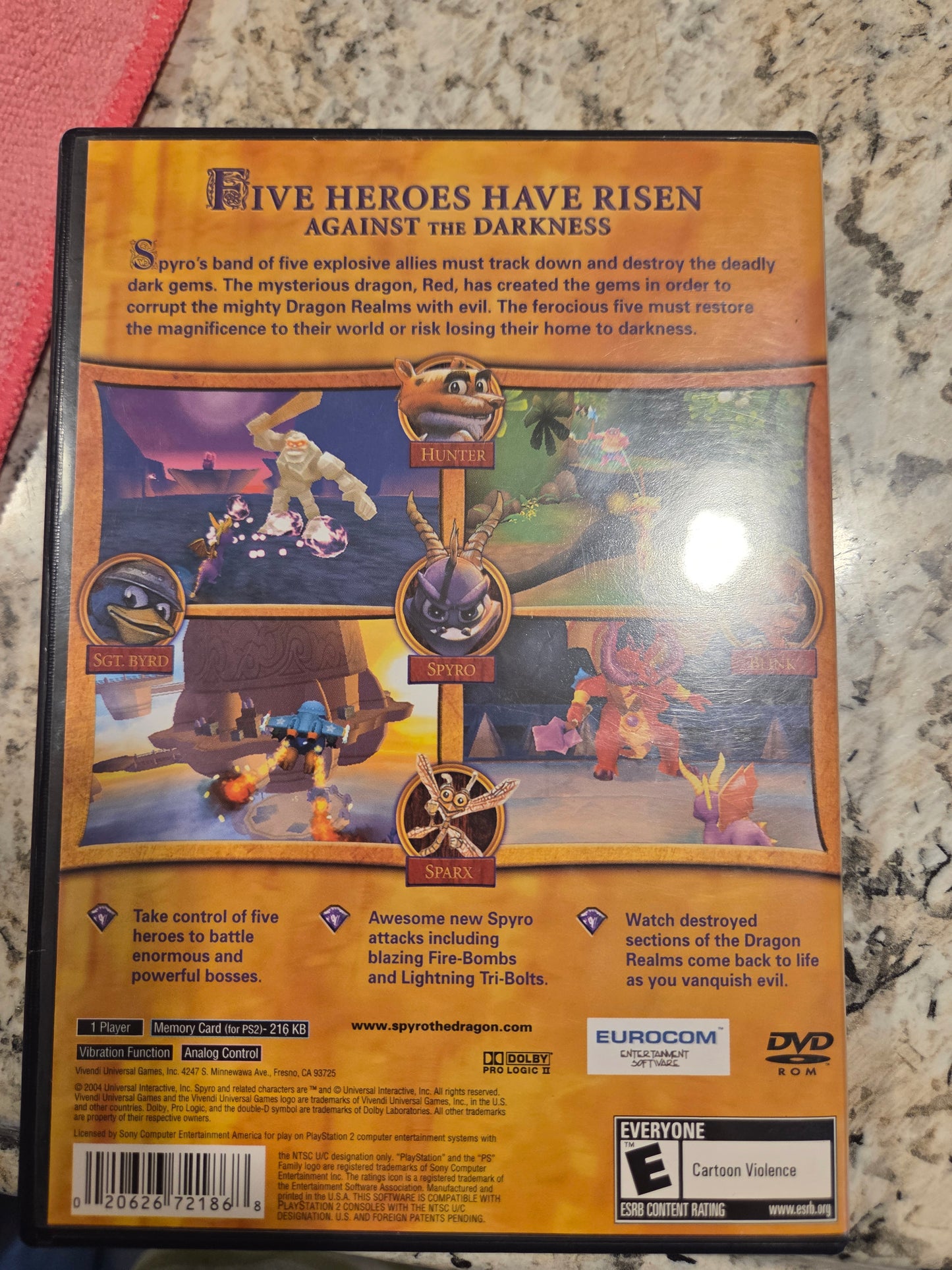 Spyro: A Hero's Tail - Playstation 2