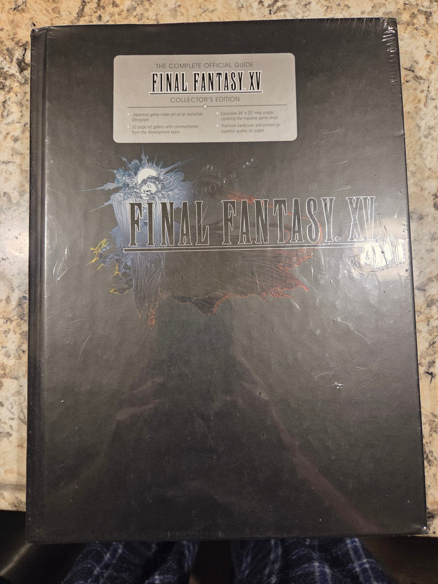 Final Fantasy XV Hardcover Strategy Guide – Sealed