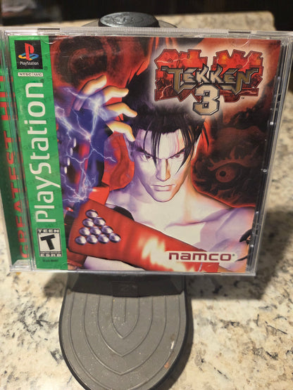 Tekken 3 (Greatest Hits) – PlayStation 1 (Complete in Box)