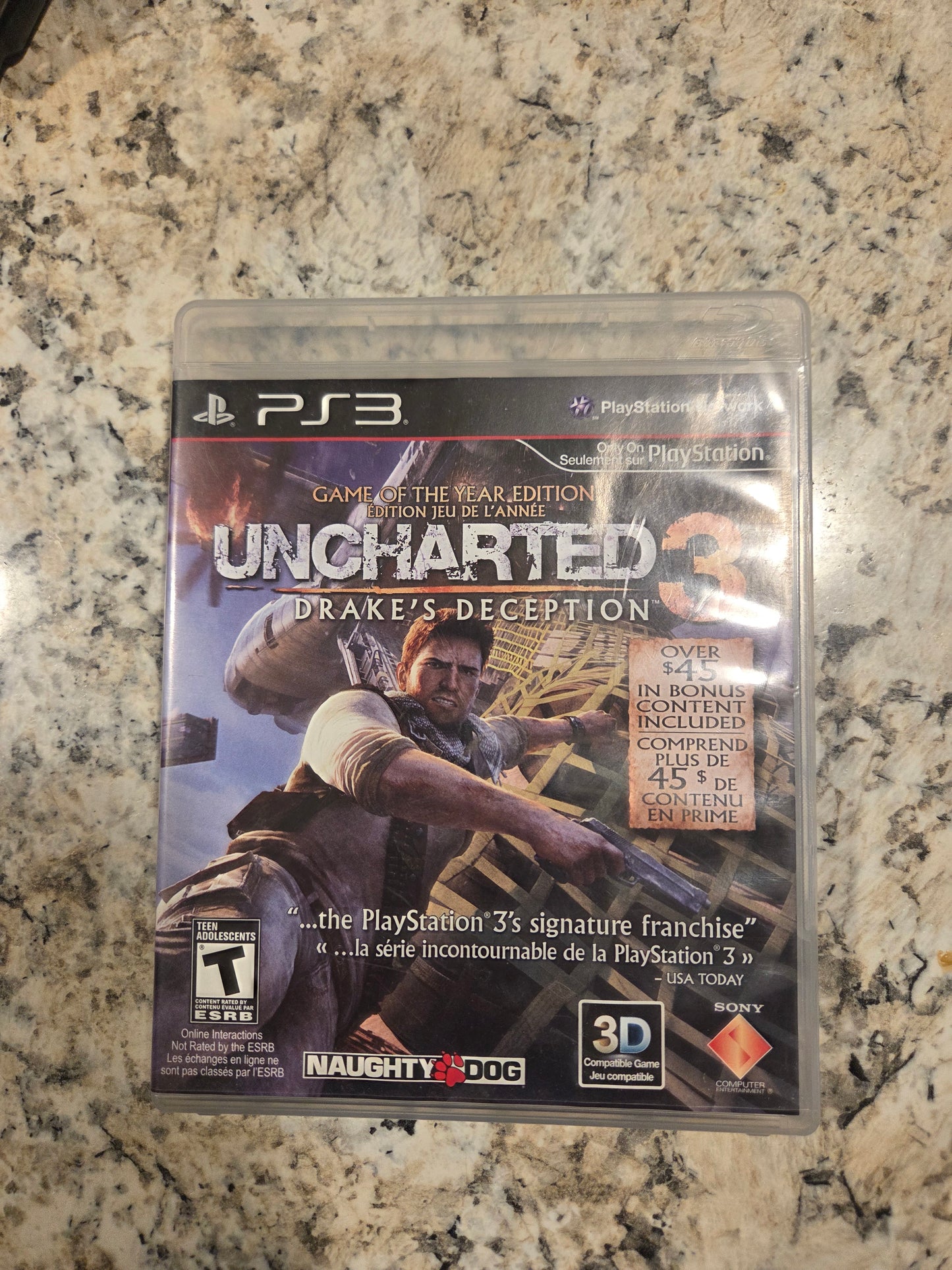 Uncharted 3: Drake's Deception – PlayStation 3