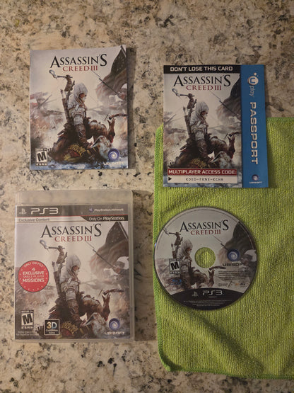 Assassin's Creed III (CIB) – PlayStation 3