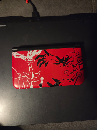Nintendo 3DS XL Pokemon Xerneas + Yveltal Red Edition
