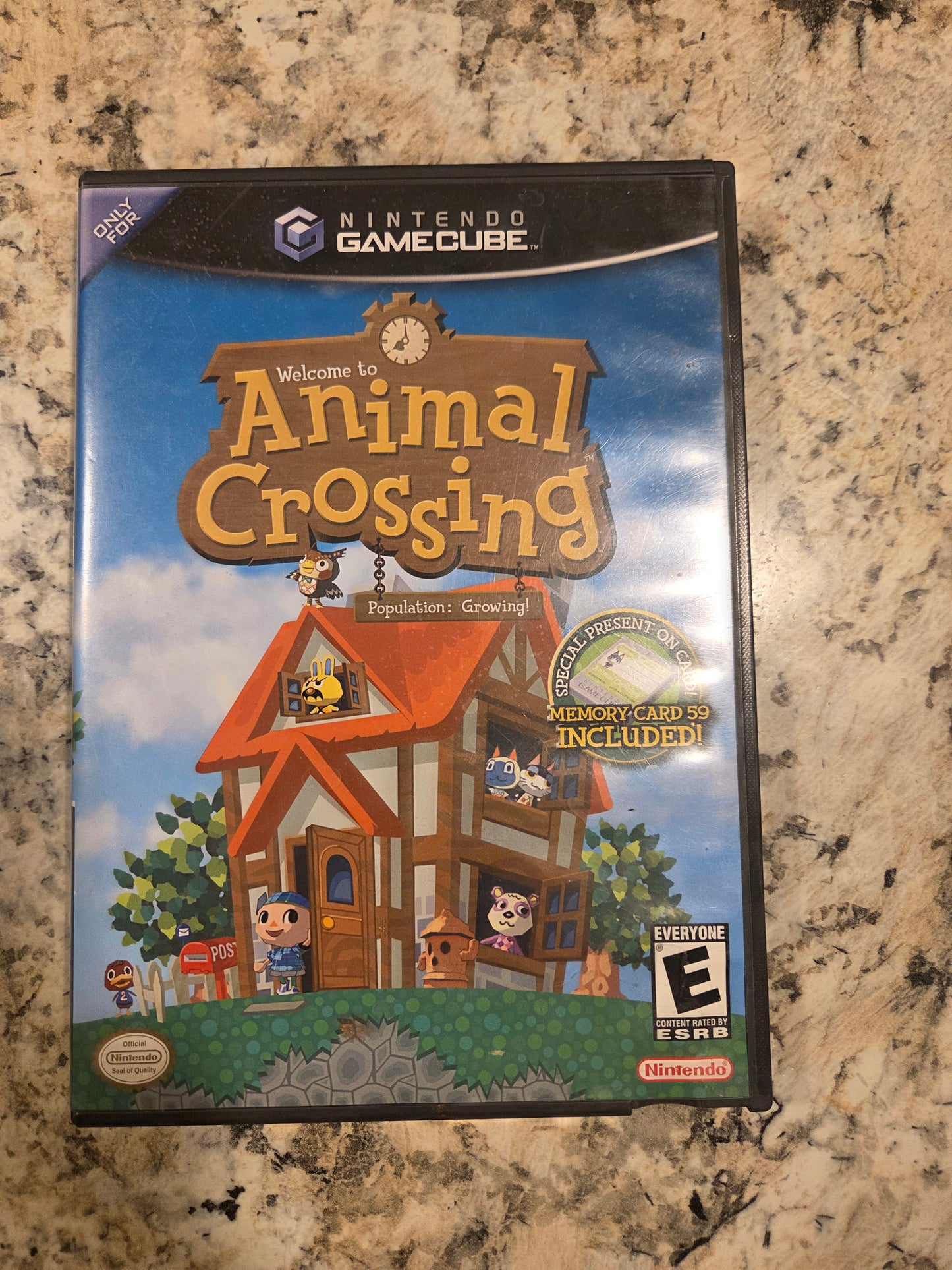 Animal Crossing (Game and Case) – Nintendo GameCube