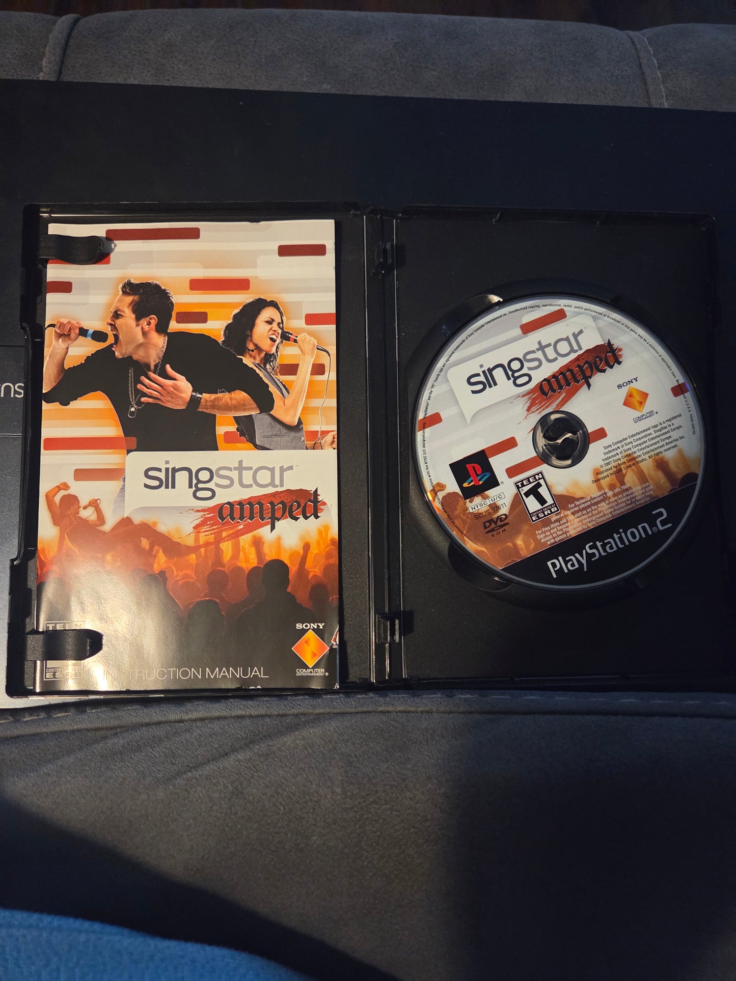 SingStar Amped (Complete in Box) – PlayStation 2