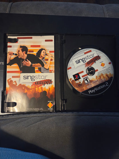 SingStar Amped (Complete in Box) – PlayStation 2