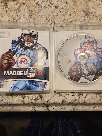 Madden NFL 08 (Complete in Box) – Playstation 3
